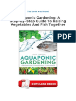 Aquaponic Gardening A Step by Step Guide To Raising Vegetables and Fish Together Ebooks Free