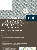 Como Buscar y Encontrar Ideas