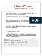 7 Steps To Upgrade IOS Image On Cisco Catalyst Switch or Router