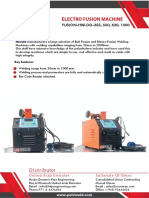 Electro Fusion Machine: Distributor