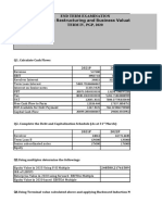 End Term Examination Corporate Restructuring and Business Valuation TERM IV, PGP, 2020 Name - Puneet Garg Roll No - 19P101