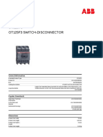 Ot125F3 Switch-Disconnector: Product-Details