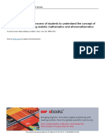 The Mathematization Process of Students To Understand The Concept of Vectors Through Learning Realistic Mathematics and Ethnomathematics