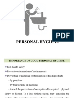 Personal Hygiene Training