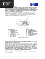 Engine Interface Module: Functional Description