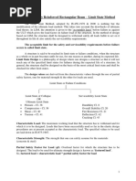 Limit State Method Design of Singly Reinforced Beams PDF