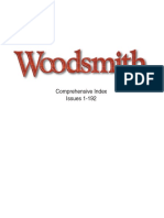 Woodsmith Magazine Index PDF