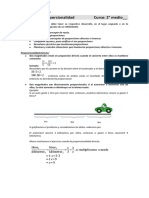 Guía N°2 de Proporcionalidad