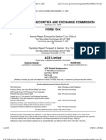 2004 ACE Limited (NYSE: ACE) 10-K