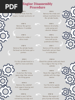 Engine Disassembly Procedure: Step 2 Step 1