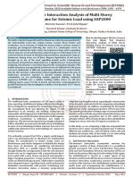 Soil Structure Interaction Analysis of Multi Storey Building Frame For Seismic Load Using SAP2000