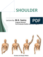 The Shoulder: M.K. Sastry