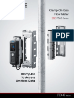 Keyence Clamp On Gas Flow Meter