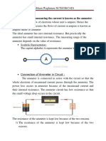 AMMETER and VOLTMETER