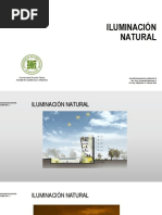 Iluminacion Natural Acondicionamiento Ambiental Ii 2020-I PDF