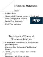 Types of Financial Statements