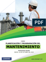 Planificacion y Programacion Del Mantenimiento PDF