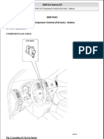 Kia Sedona 2008 Ac Compressor Control