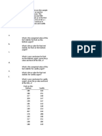 5 Test of Population Variance Workbook