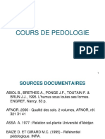 Cours de Pedologie