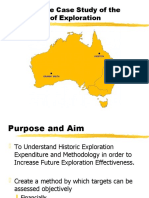 Comparative Case Study of The Economics of Exploration