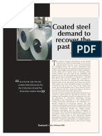 Coated Steel Demand To Recover The Past Slump: Focus