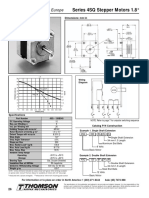 Series 4SQ Stepper Motors 1.8°: Not Available For Sale in Europe