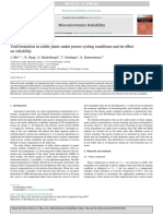 Mei2019 Void Formation in Solder Joints Under Power Cycling Conditions and Its Effect On Reliability