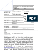 Acta de Cierre Modalidad