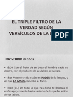 La Verdad Filtro Según La Biblia