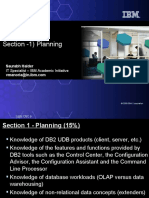 Section - 1) Planning: Ibm Db2 9