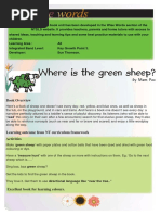 Where Is The Green Sheep?: by Mem Fox