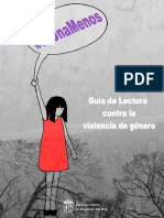 NI UNA MENOS Guía de Lectura