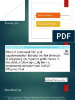 Folic Acid During Pregnancy