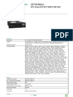 Ups Smart On-Line Srt5krmxli Apc