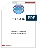 Trigonometric Fourier Series & Fourier Series Properties: Spring 2014 Type The Document Title