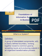 Foundations of Information Systems in Business