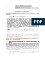 1er Taller Eclesiología - Rodolfo González