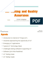 Iot Testing and Quality Assurance: Girish Kolapkar