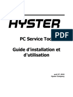 Hyster PC Service Tool Guide D'installation Et D'utilisation