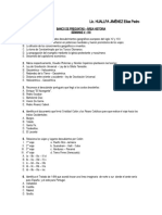 Preguntas de Historia. Semanas V, Vi, Vii, Viii. Prof. Elías