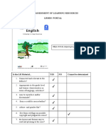 Rapid Assessment of Learning Resources Lrmds Portal