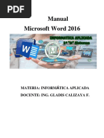 Manual de Microsoft Word 2016-Clase Asincrona Viernes07-08-2020 Aplicada PDF