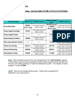 Viii. Troubleshooting Circulation Pump - Service Index UC/06, UC/11 & UC/12 Parts Changes