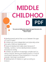 Middle Childhood