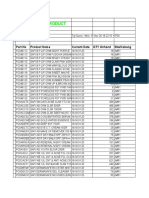 List Summary Product: Part No Product Name Current Date QTY Onhand Site/Cabang