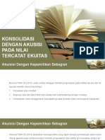 Konsolidasi Dengan Akuisisi Pada Nilai Tercatat Ekuitas