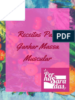 Receitas para Ganho de Massa Muscular - Ultima Versão PDF