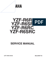 Yamaha R6 2003 Workshop Manual