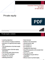 Private Equity: Corporate Financial Strategy 4th Edition DR Ruth Bender